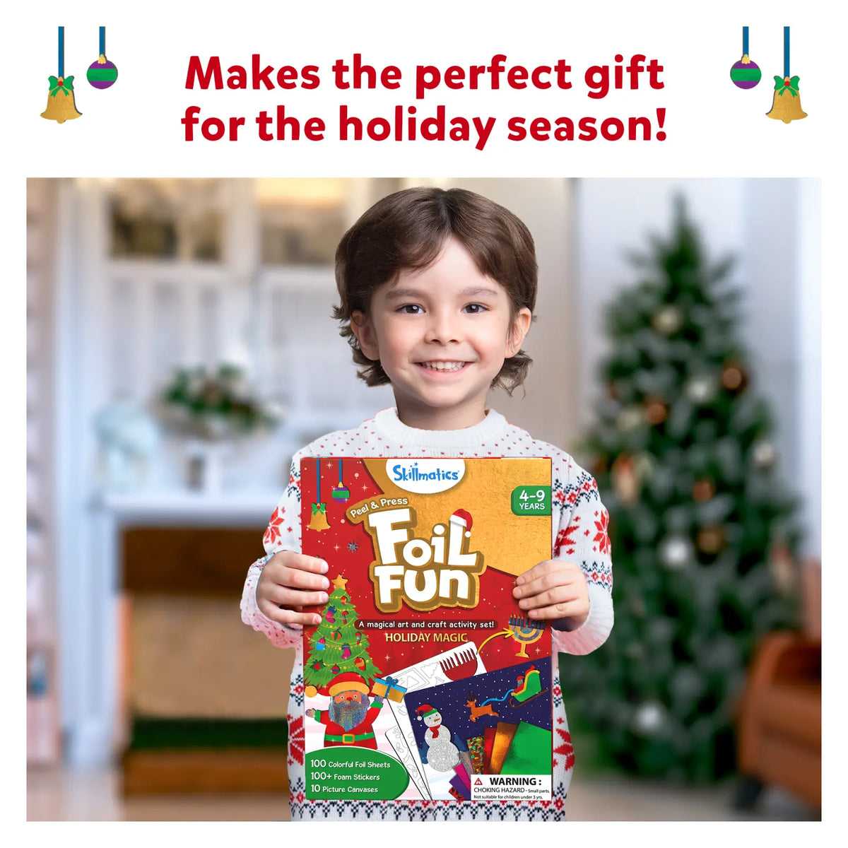 Skillmatics Triple the Foil Fun Holiday Magic Bundle (ages 4-9)