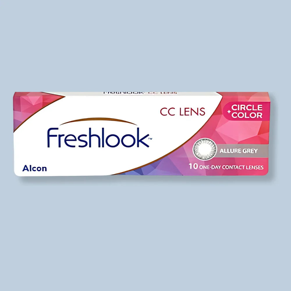 Freshlook Alcon CC Lens 10 One Day Contact Lens +Circle Color Allure Blue