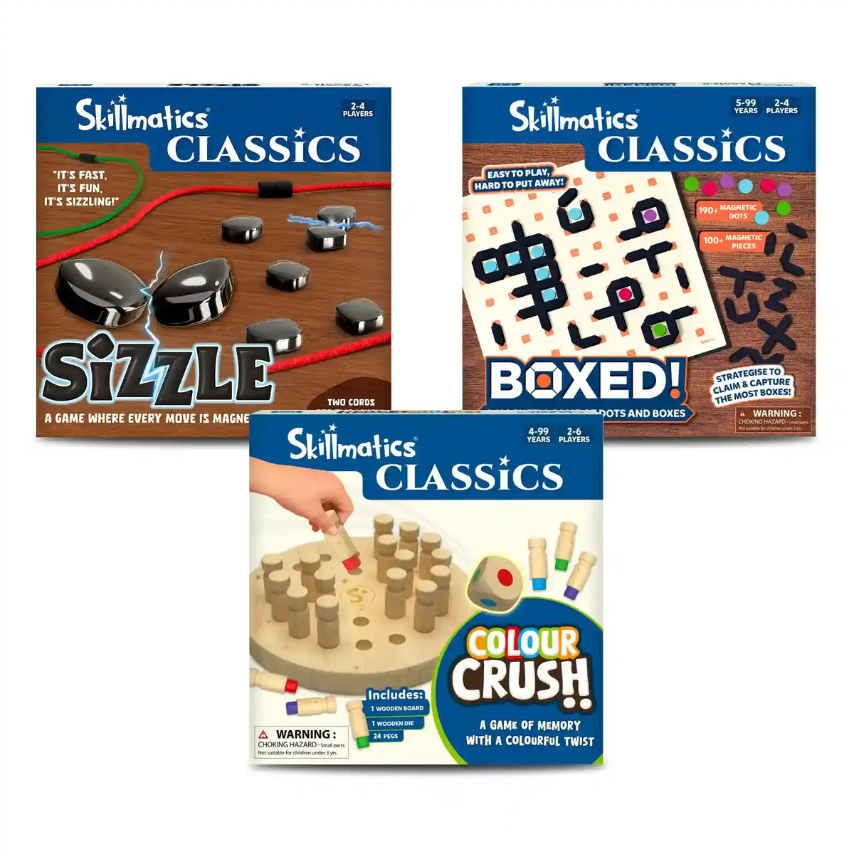 Skillmatics Classic Family Fun Bundle (ages 4+)