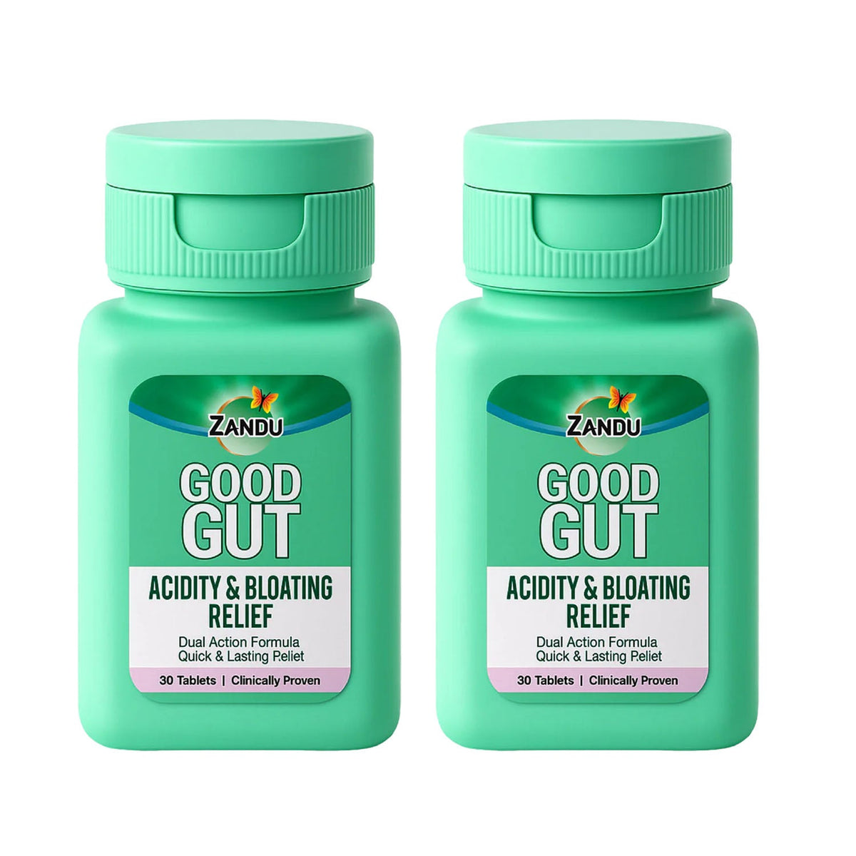 Zandu-O Fast Relief from Acidity & Bloating + Gut Care 30 days