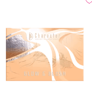 Character Cosmetics - Glow & Blush Palette - CBH002  Bold Amethyst (48g)