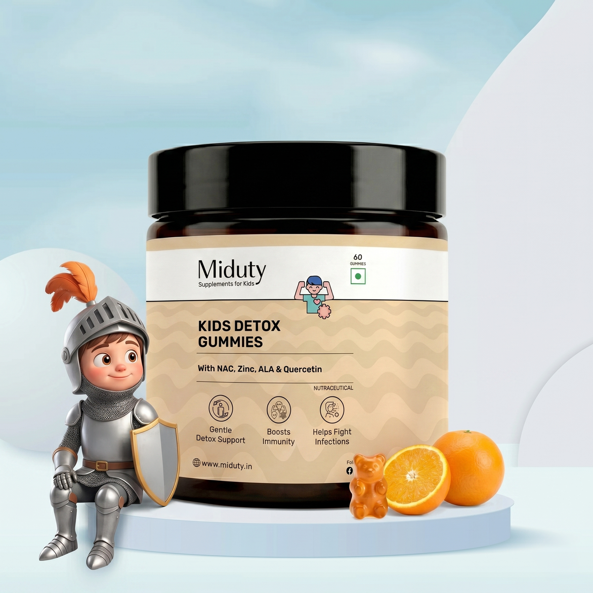PalakNots Kids Detox Gummies