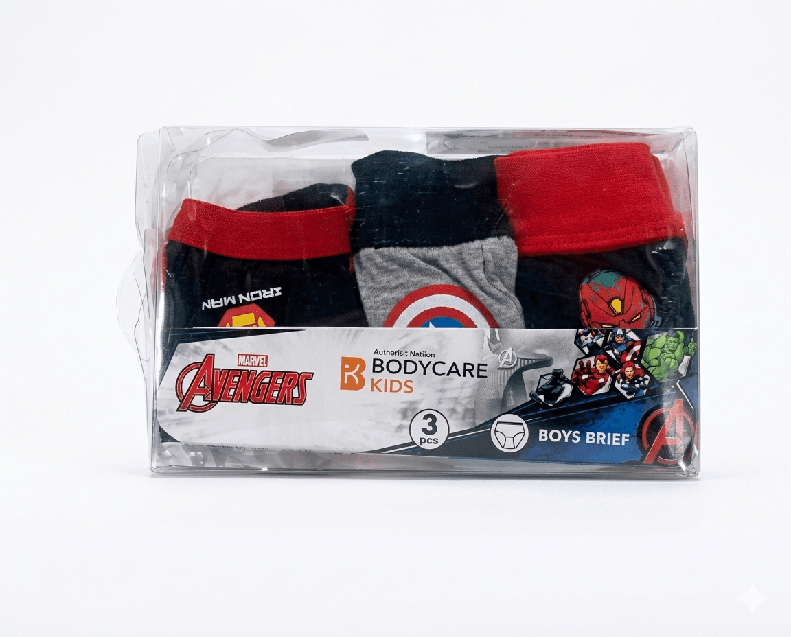 Body Care Kids - Marvel Avengers Boys Brief (3 Pcs) (1.5 - 12 years) - ASSTD
