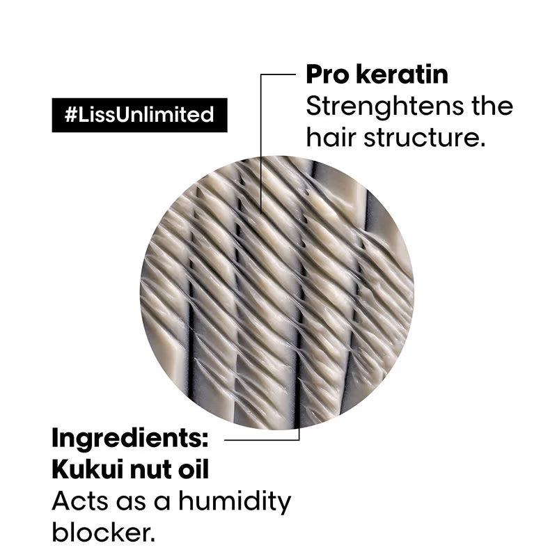 Loreal - Professionnel Liss Unlimited Hair Mask For Frizz Control (250g)