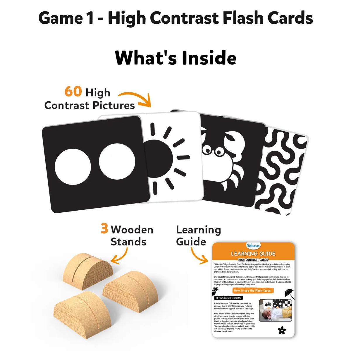 Skillmatics High Contrast Essentials Bundle (0-18 months)