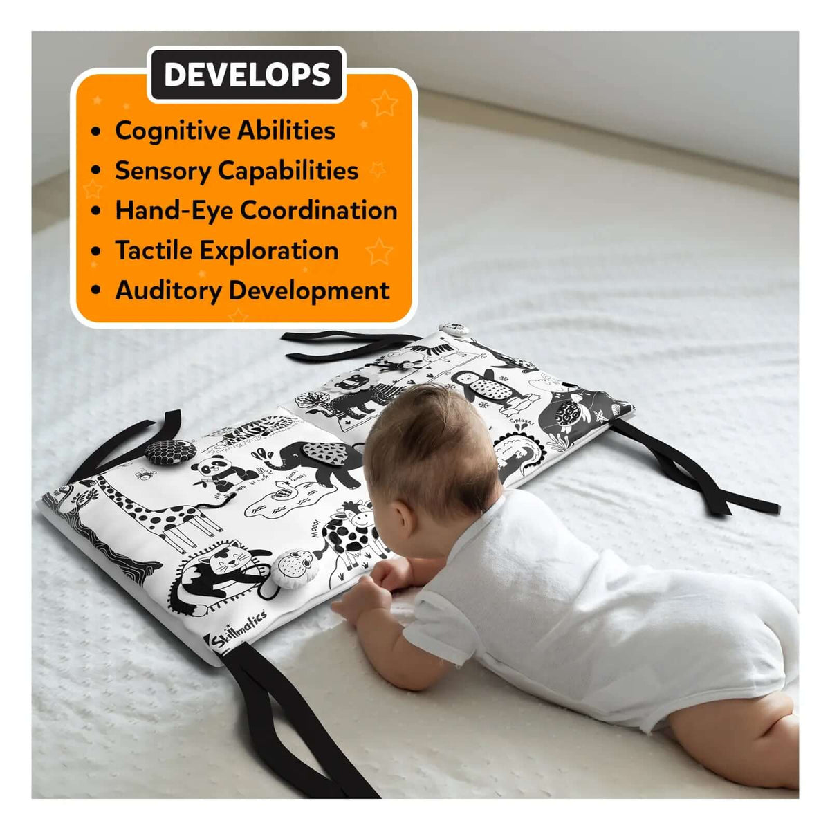 Skillmatics Touch & Tickle Time Bundle (Ages 0-3)