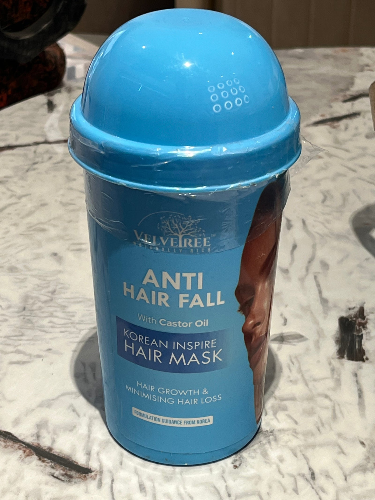 Velvetree Anti Hair Fall With Castor Oil Korean Inspire Hair Mask 800ml