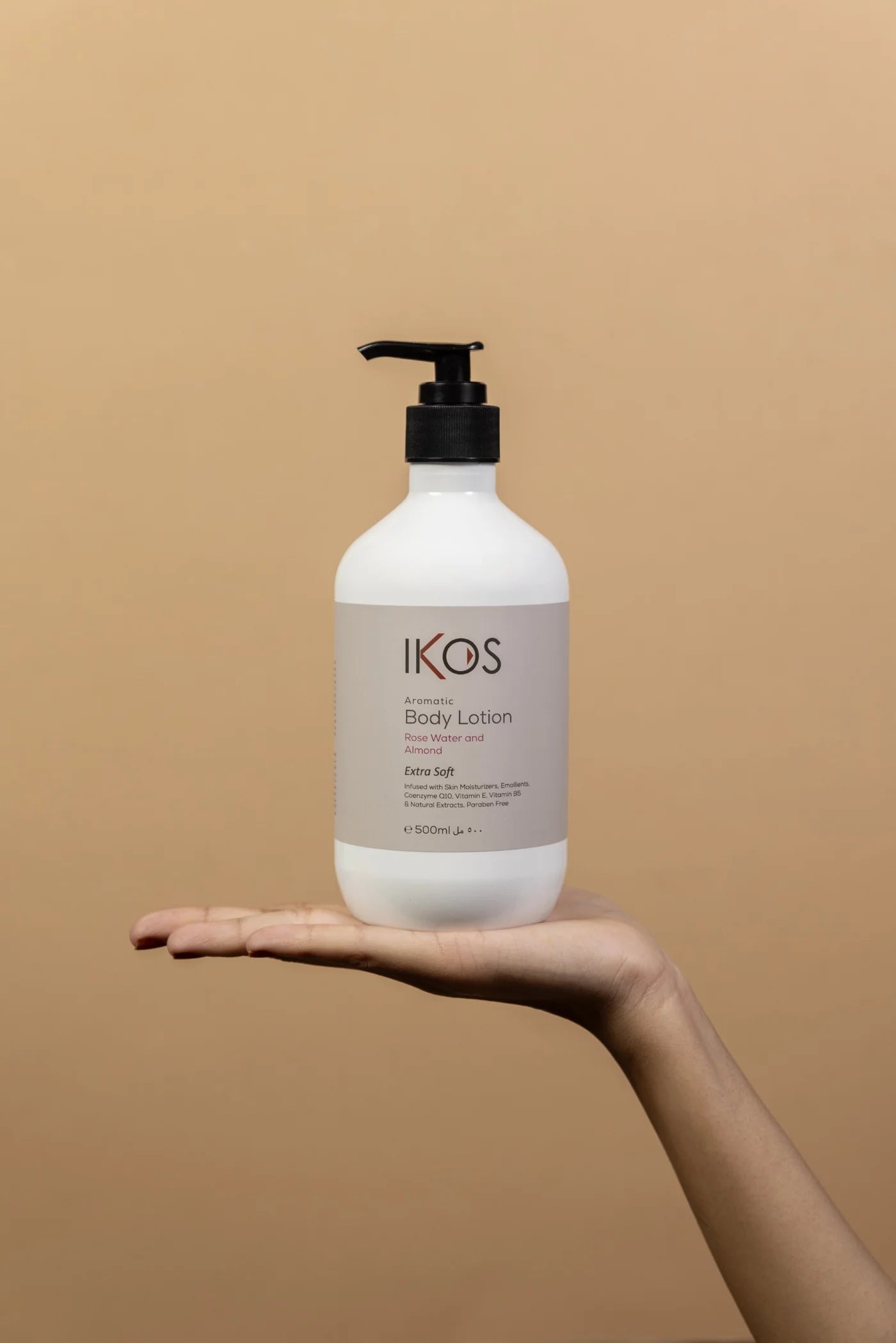Ikos Aromatic Rose Water & Almond Body Lotion 500ml