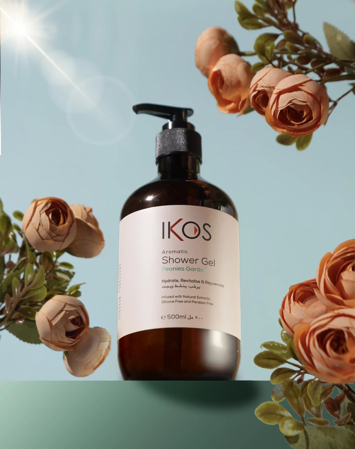 Ikos Aromatic Lemon Grass+Sage Body Wash