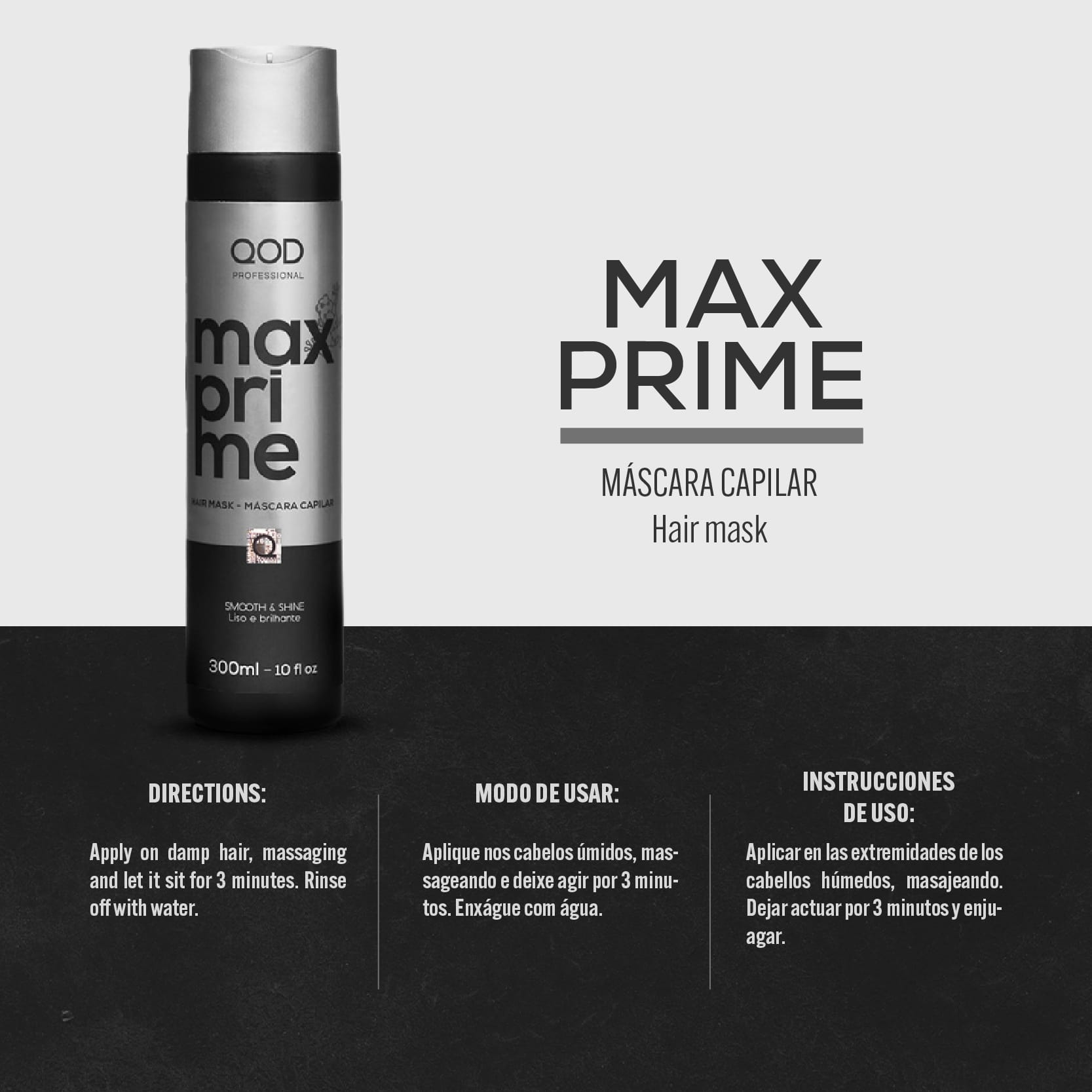 Max Prime After Treatment Mask QOD Pro (300ml)