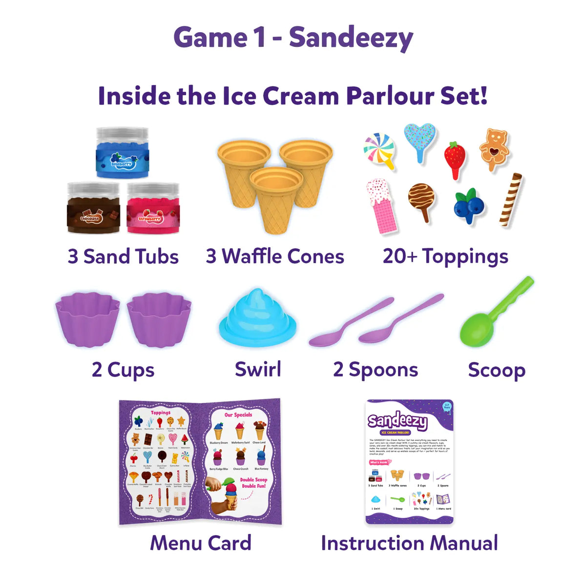 Skillmatics All-in-One Pretend Play Food Set (ages 3-8)