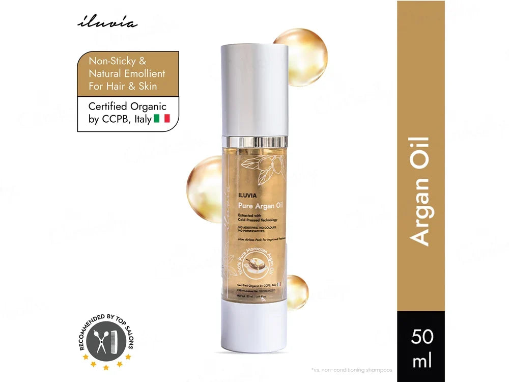 Iluvia Professional Pure Moroccan Argan Oil 50ml