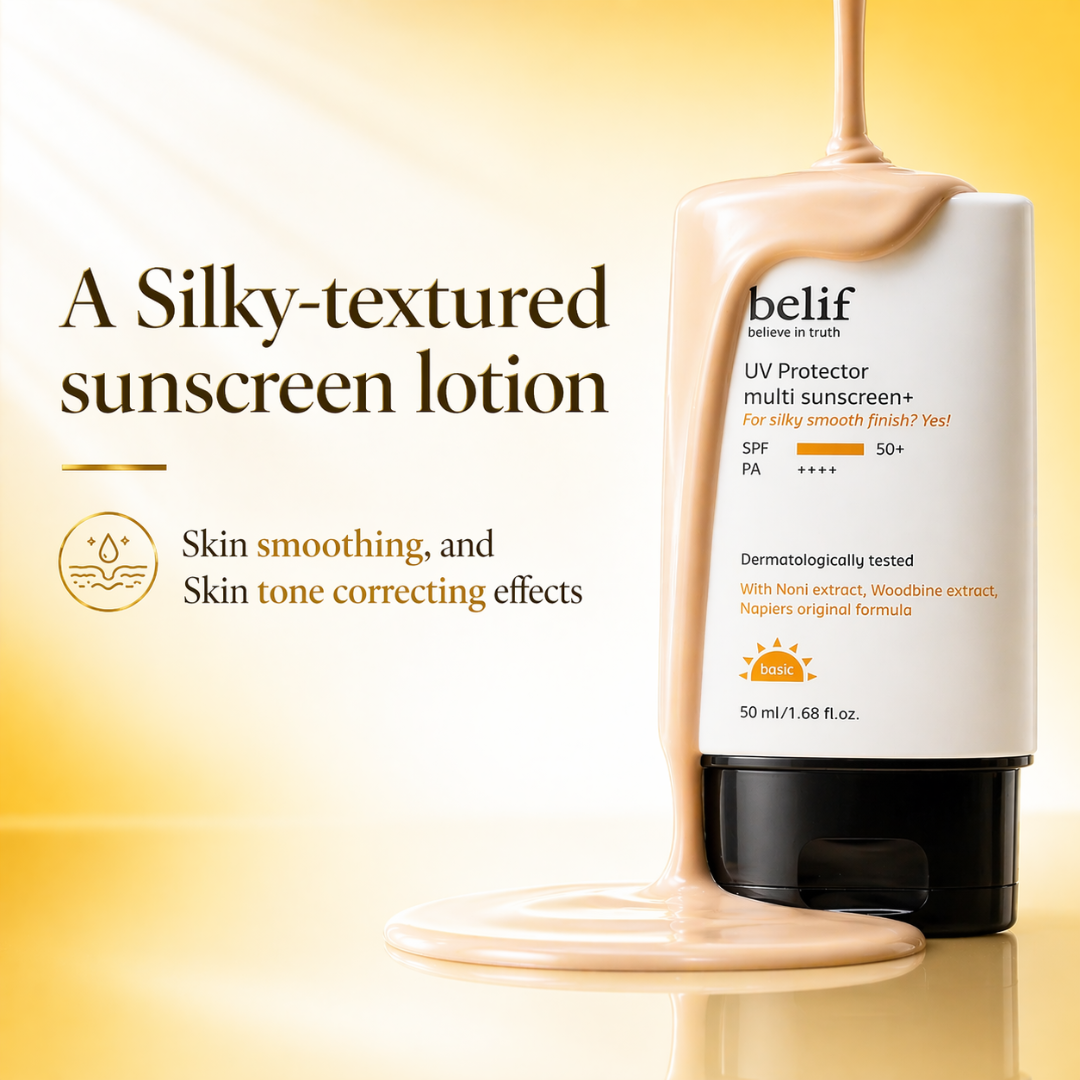 belif India UV Protector Tinted Sunscreen SPF 50+ PA++++ 50ml