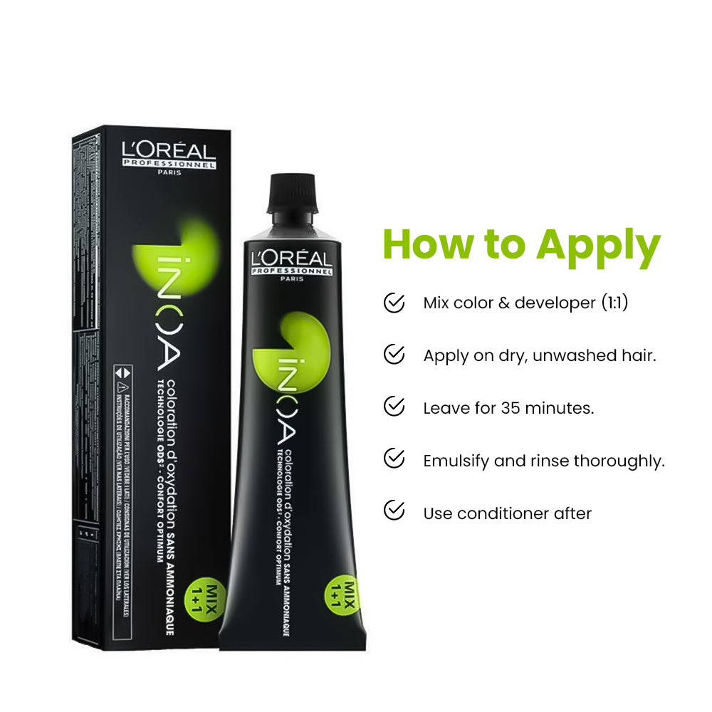 Loreal Professionnel Inoa 4 Tube Intense Brown 60G