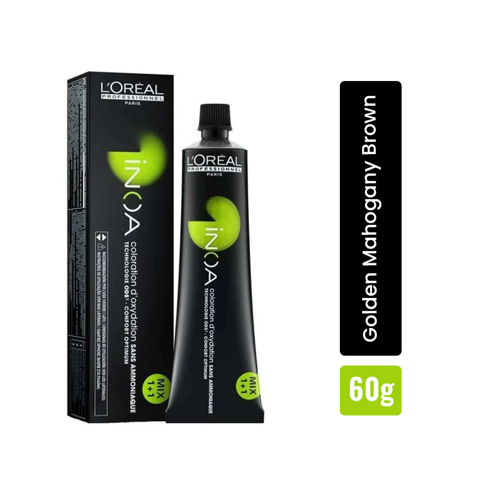 Loreal Professionnel Inoa 5.35 Brown With Mahogany Gold 60G