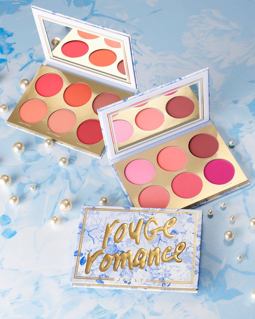 Jaclyn Cosmetics - ROUGE ROMANCE MATTE BLUSH PALETTE (SHADE - ROUGE AFFAIR)