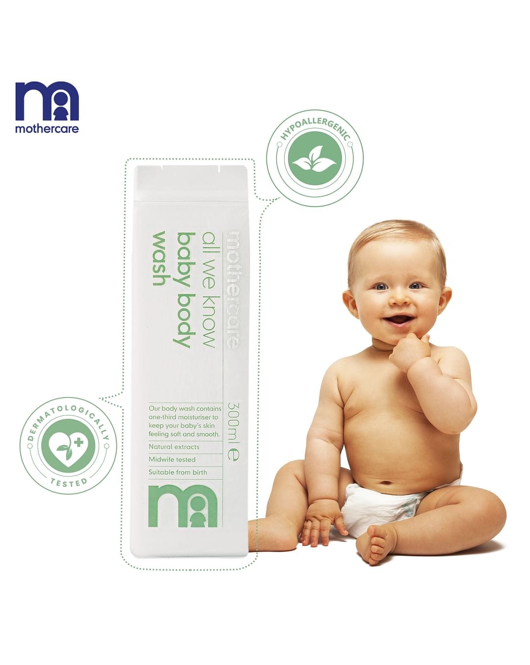 Mothercare - All We Know Baby Body Wash - (300mL)