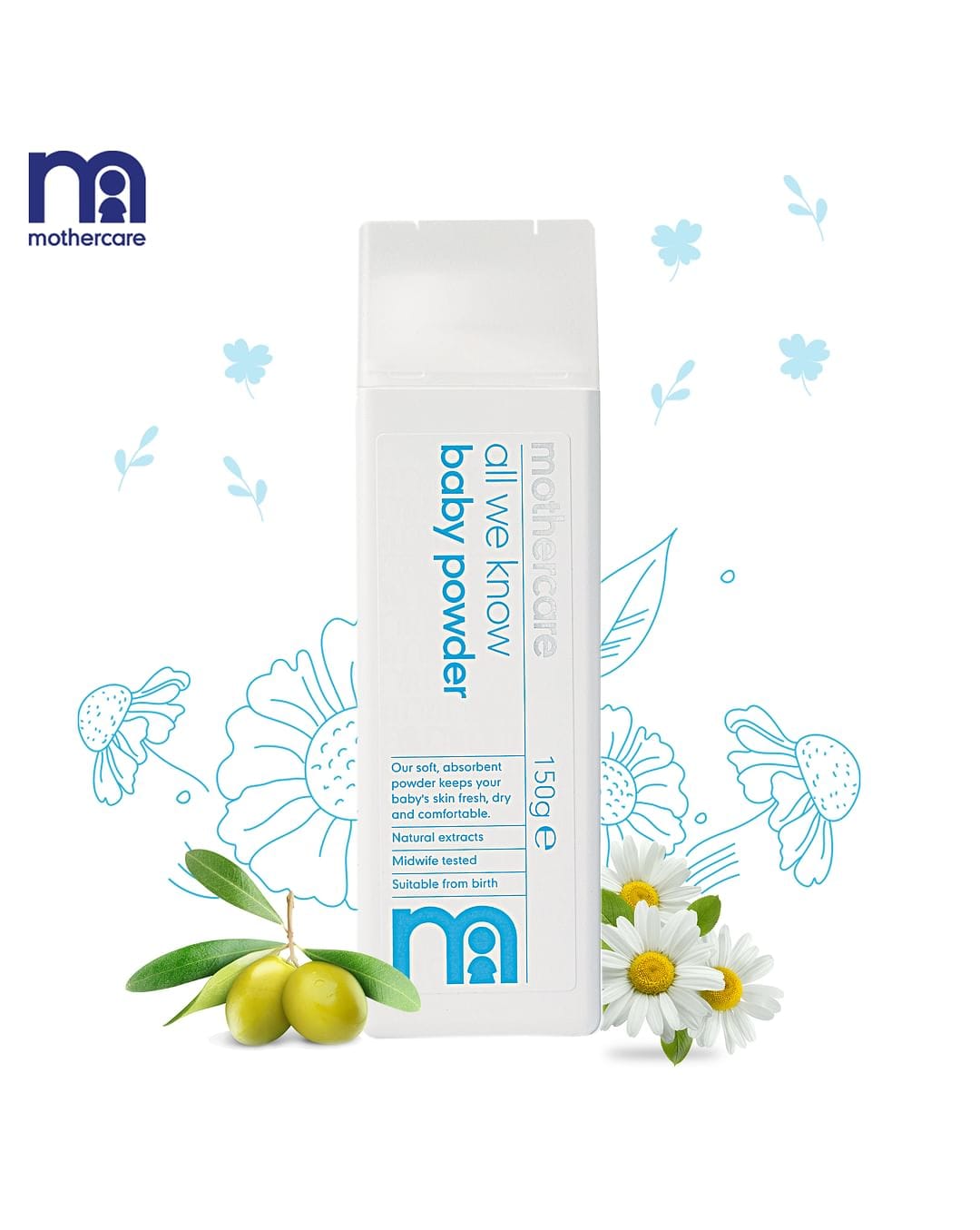 Mothercare - All We Know Baby Powder (150gm)