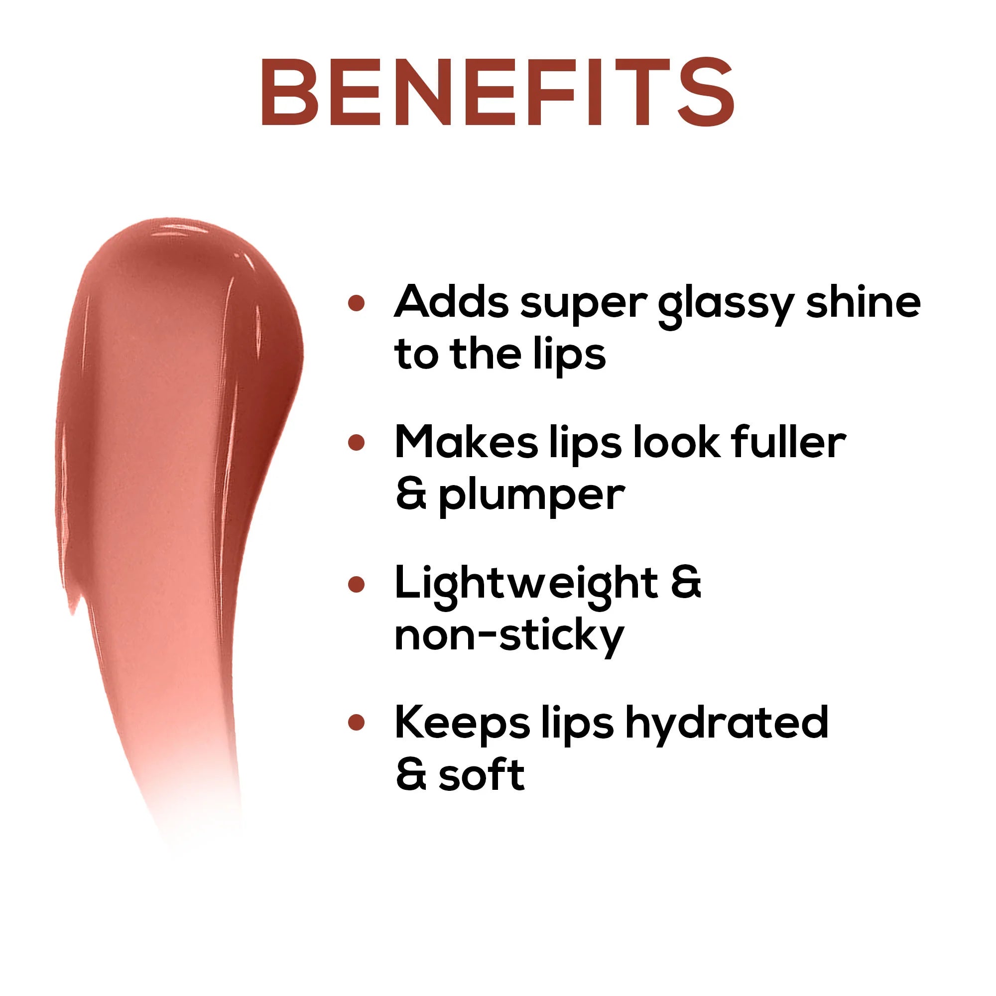 RENEE Hot Lips – Lip Gloss (Nude) 4.5ml