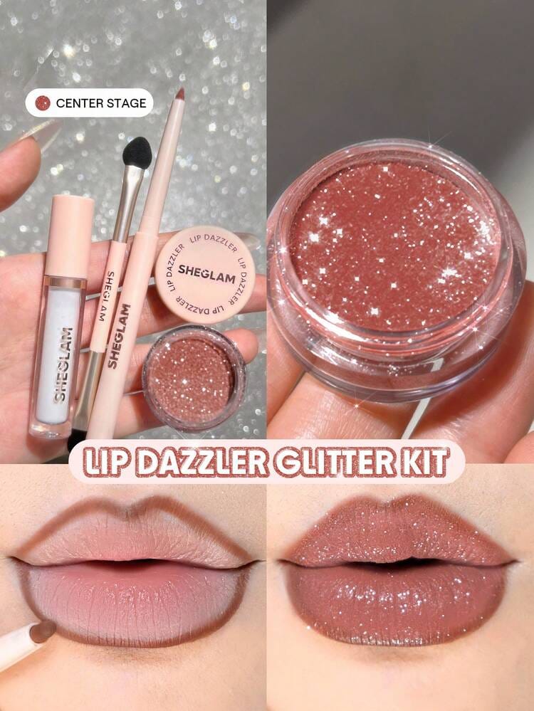 Sheglam – Lip Dazzler Glitter Kit