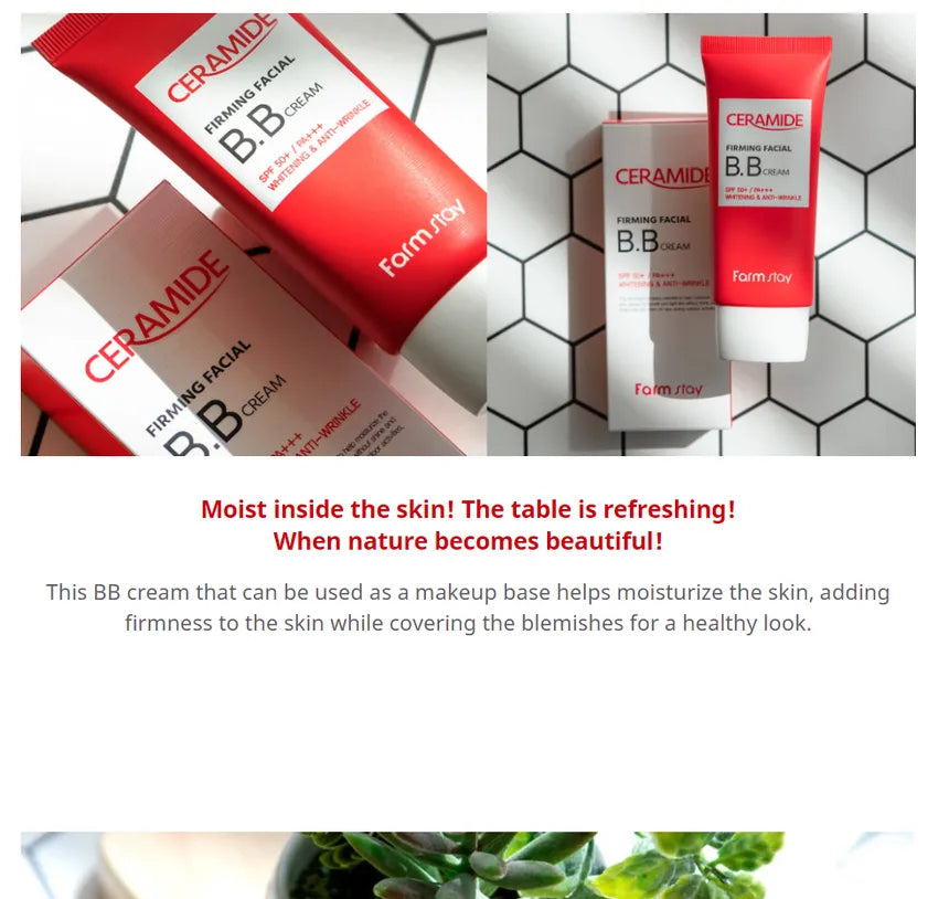 Farm Stay - Ceramide Firming Facial BB Cream (50g)