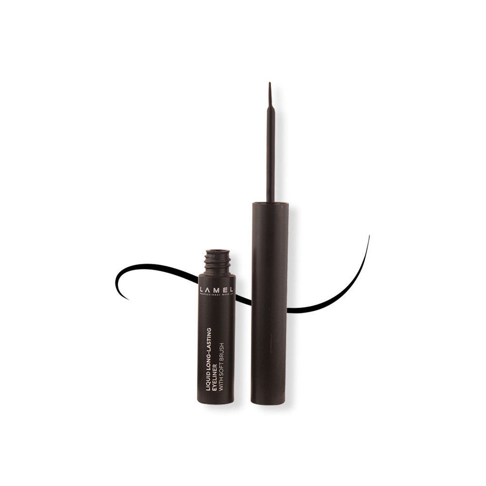Lamel professional Eyeliner liquid with soft brush 101 Black 3.5ml