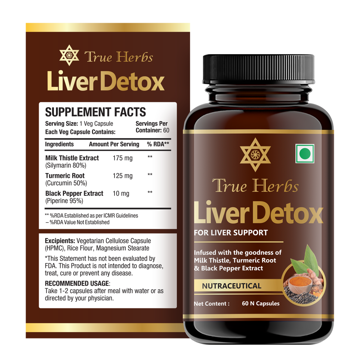 True Herbs Liver Detox by Suwasthi