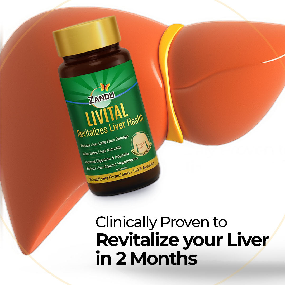 Zandu-O Zandu Livital Liver Detox Support Tabs 180 Tabs (90 days)