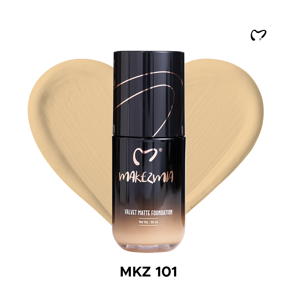 Makezmia Velvet Matte Foundation 60ml MKZ 101