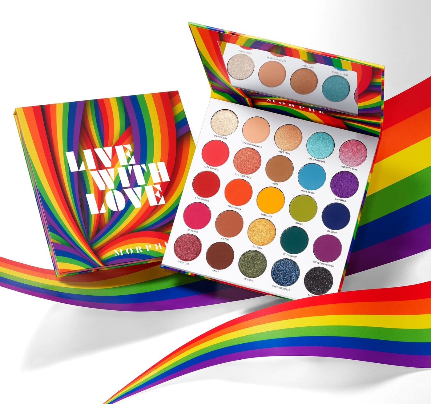 MORPHE - 25L VOLUME 2 LIVE WITH LOVE ARTISTRY PALETTE