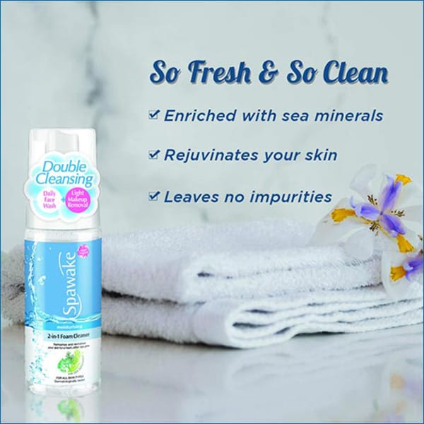 Spawake - Moisturising 2-In-1 Foam Cleanser (150ml)