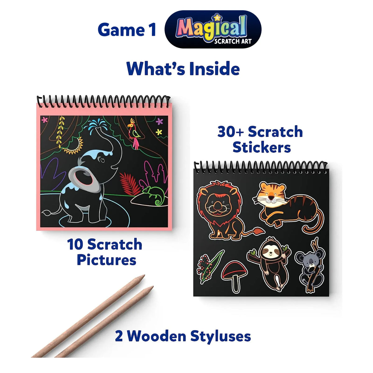 Skillmatics Animal Lover's Art Set (Ages 3-8)