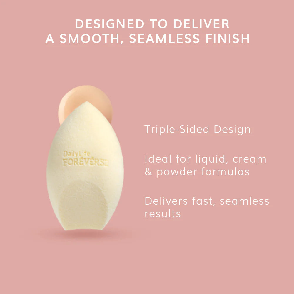 Forever 52 - A Skin-Like Blend 3 Sided Sponge MSP006
