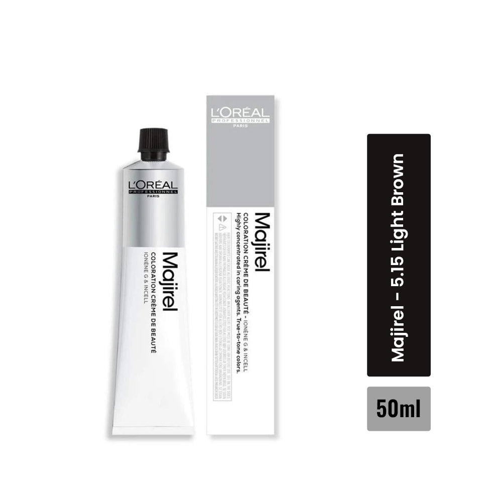 Loreal Professionnel Loreal Majirel 5.15 Light Brown With Mahogany Ash 50Ml