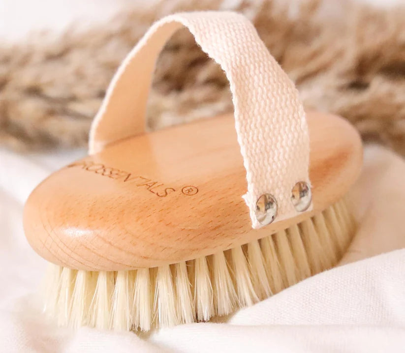 OROSSENTIALS dry body brush - without handle ORO-23