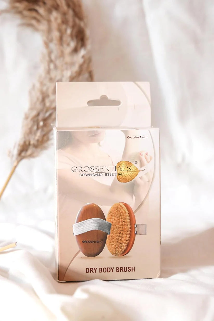 OROSSENTIALS dry body brush - without handle ORO-23