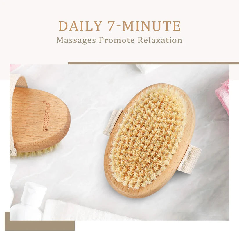 OROSSENTIALS dry body brush - without handle ORO-23