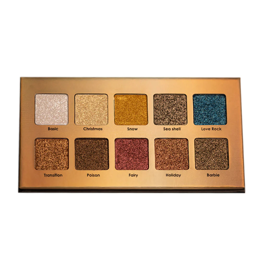 Forever 52 - The Gemstone Collection 10 Colour Eyeshadow Palette (GMS001)