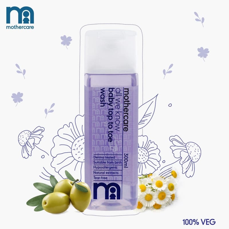Mothercare - All We Know Baby Top To Toe Wash (300ML)
