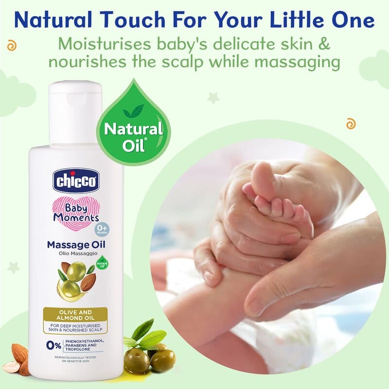 Chicco - Baby Massage Oil (200mL)