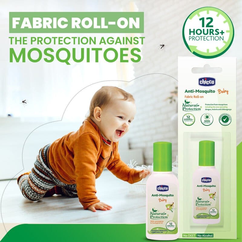 Chicco - Anti-Mosquito Fabric Roll-On (8mL)