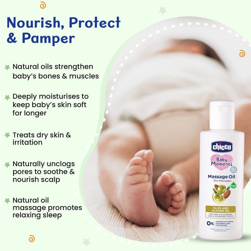 Chicco - Baby Massage Oil (200mL)