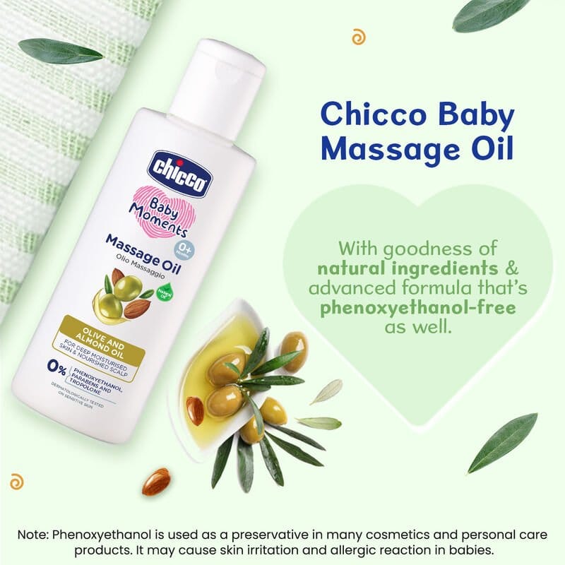 Chicco - Baby Massage Oil (200mL)