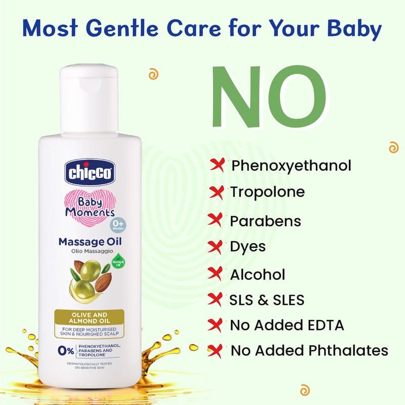 Chicco - Baby Massage Oil (200mL)