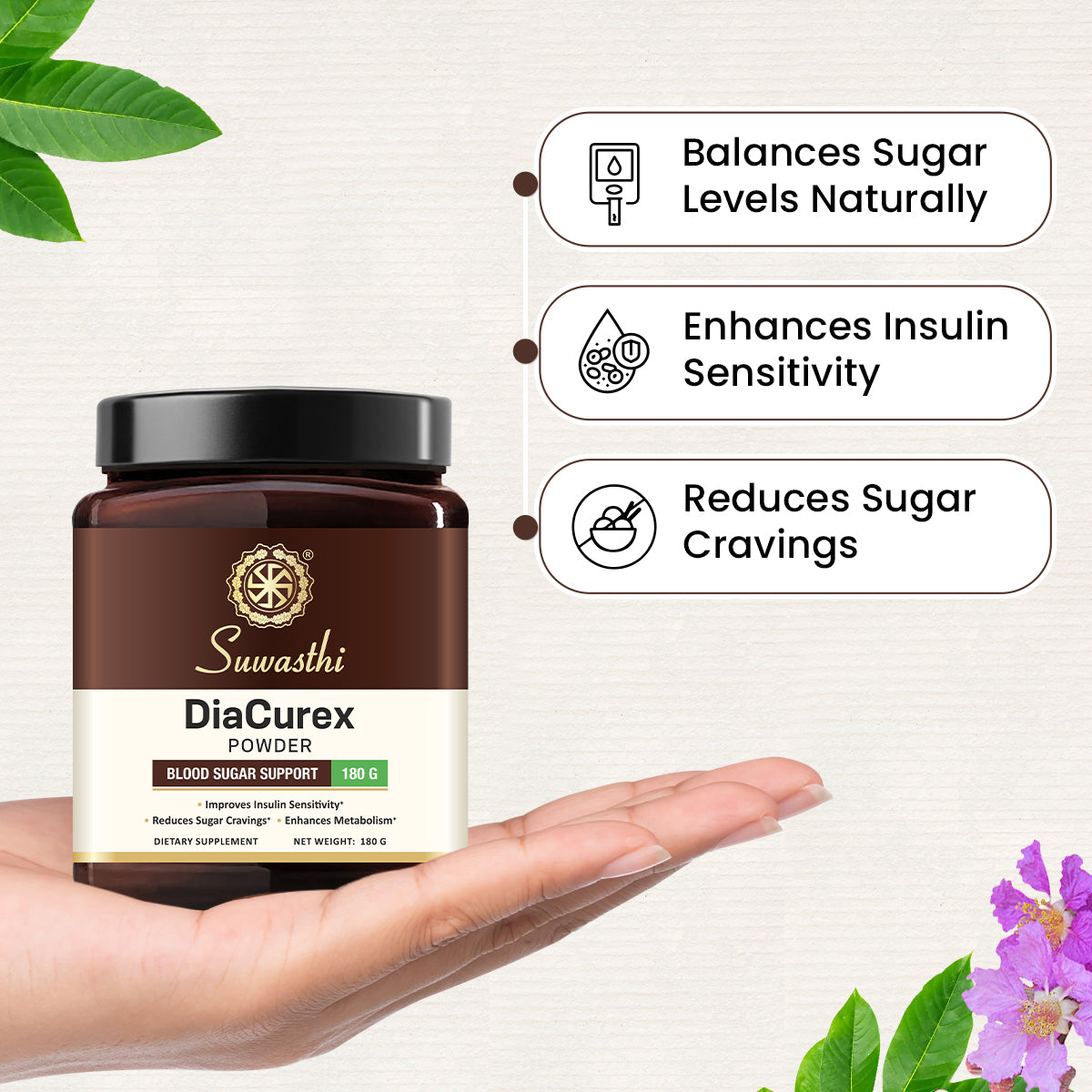 Suwasthi DiaCurex Powder - Natural Blood Sugar Support