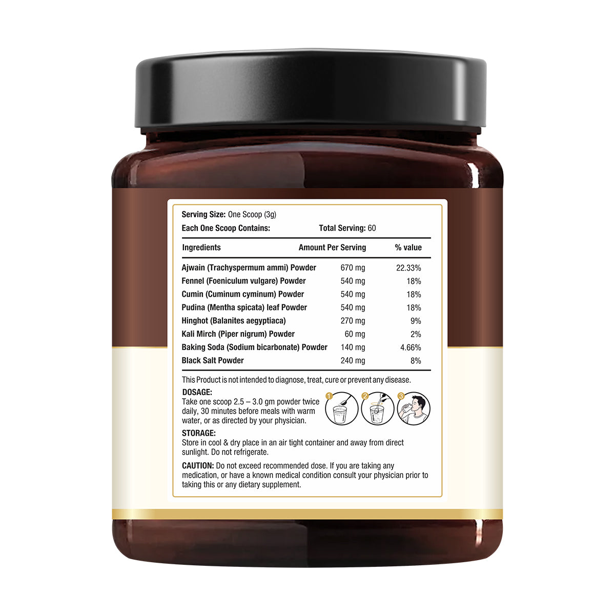 Suwasthi Paachan Pro - Natural Gas & Indigestion Support