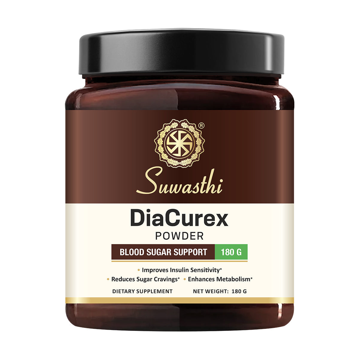 Suwasthi DiaCurex Powder + Sugar Control L14 Acupressure Point Clip