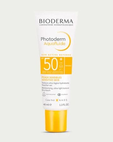 Bioderma - Photoderm Aquafluide SPF 50+ Non-tinted Sunscreen For Sensitive Skin(40mL)