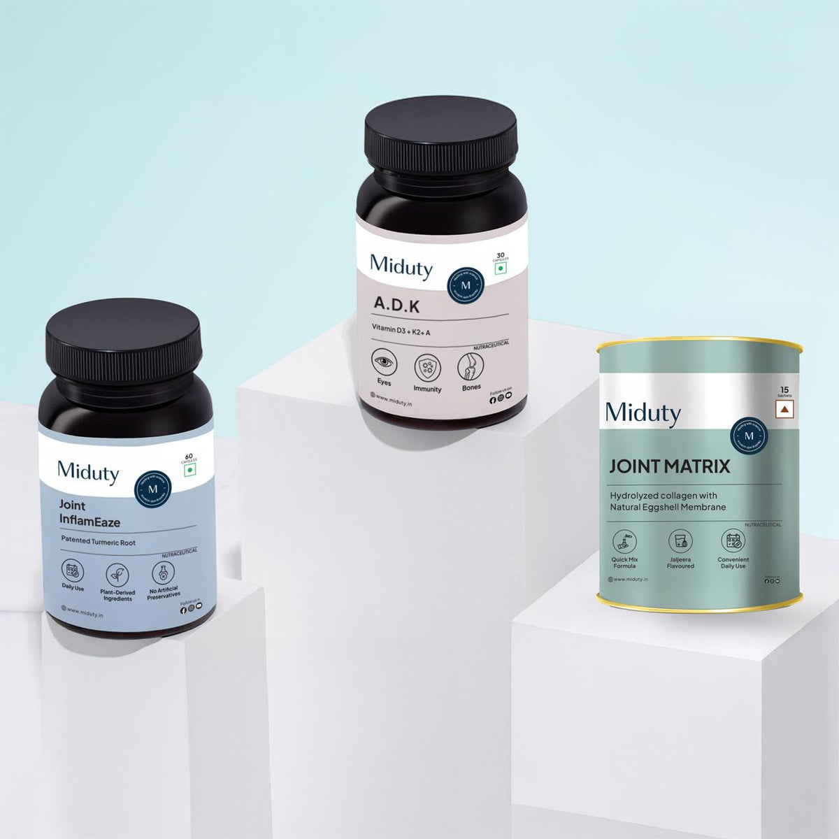 Miduty Arthritis Supplement Bundle