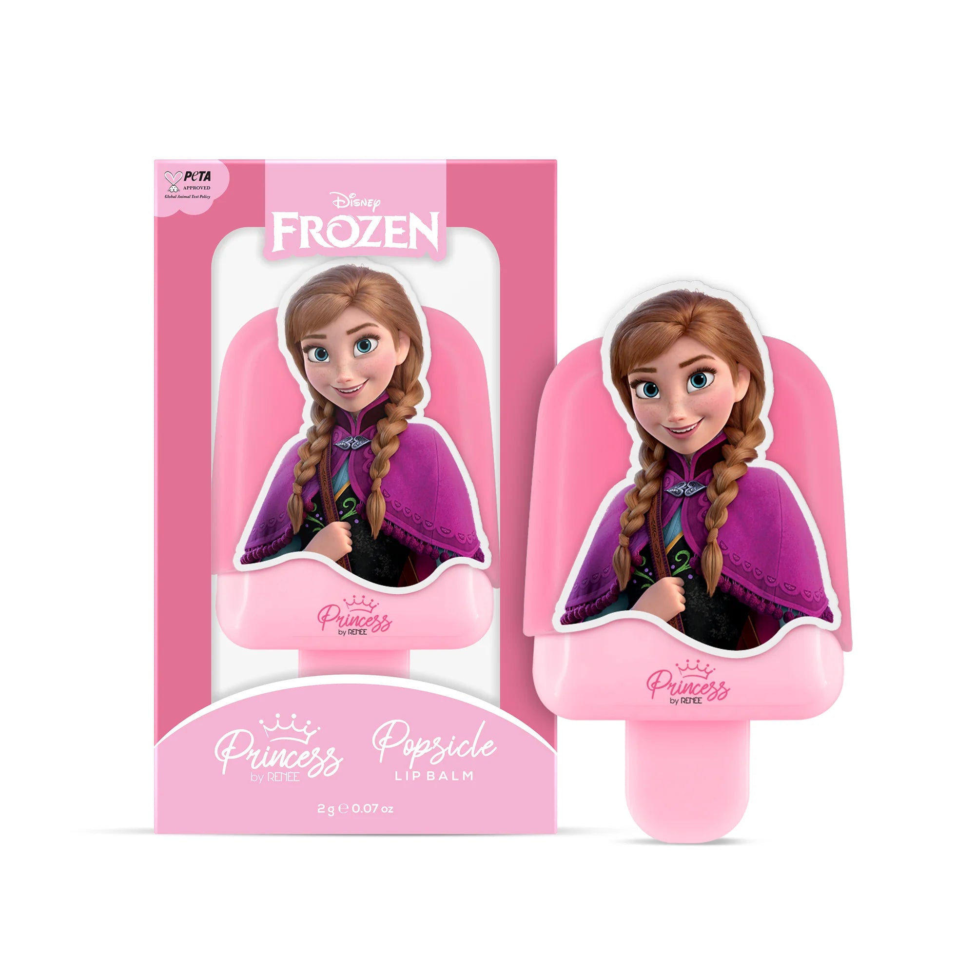 Princess By Renee Cosmetics Popsicle Anna Lip Balm